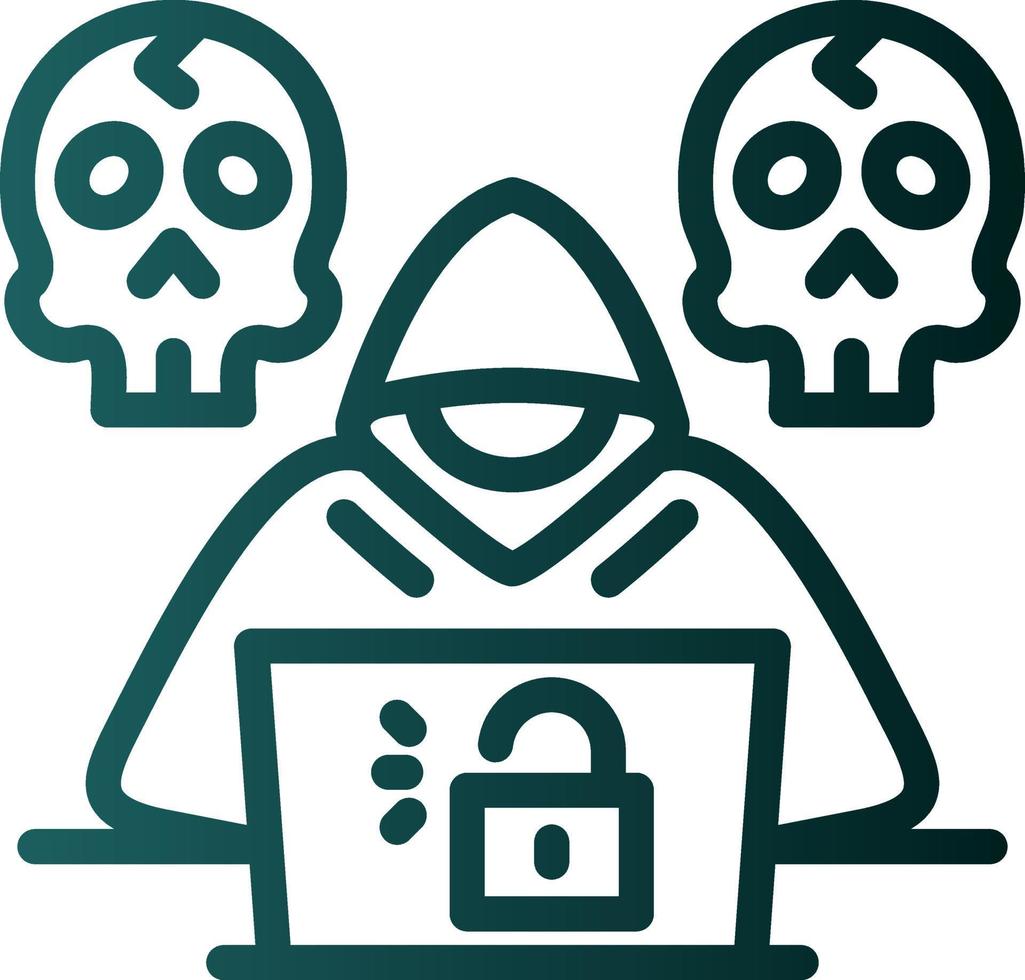 Hacker Vector Icon Design