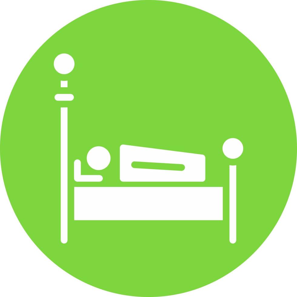 Bed Vector Icon Design