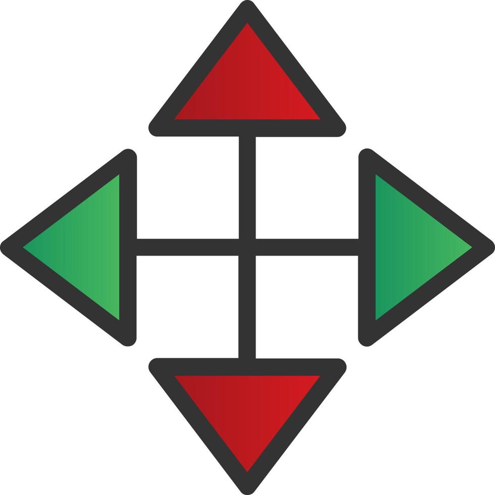Arrows Alt Vector Icon Design