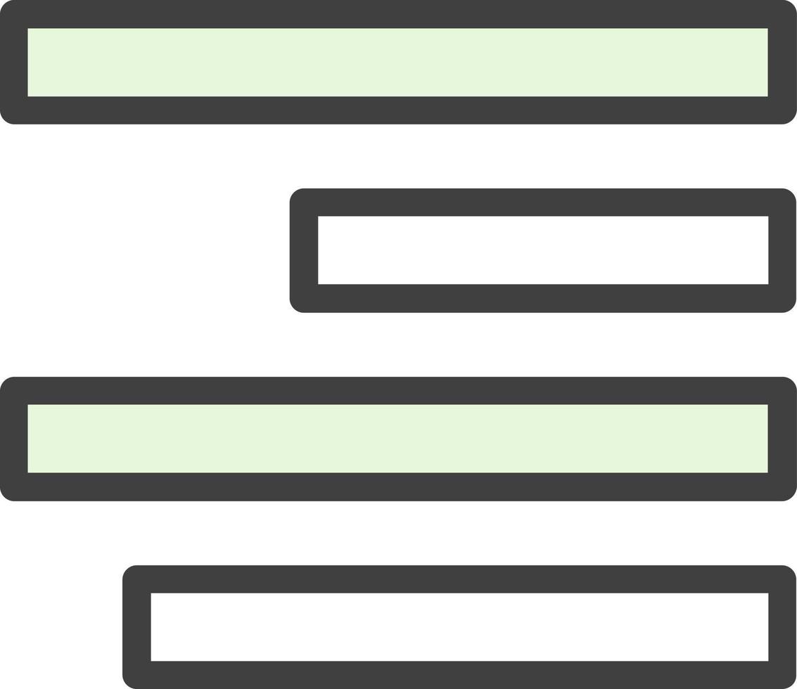 Align Left Vector Icon Design