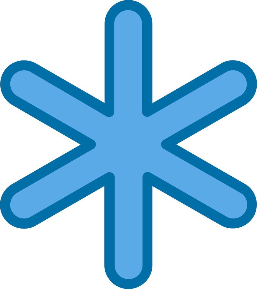 Asterisk Vector Icon Design