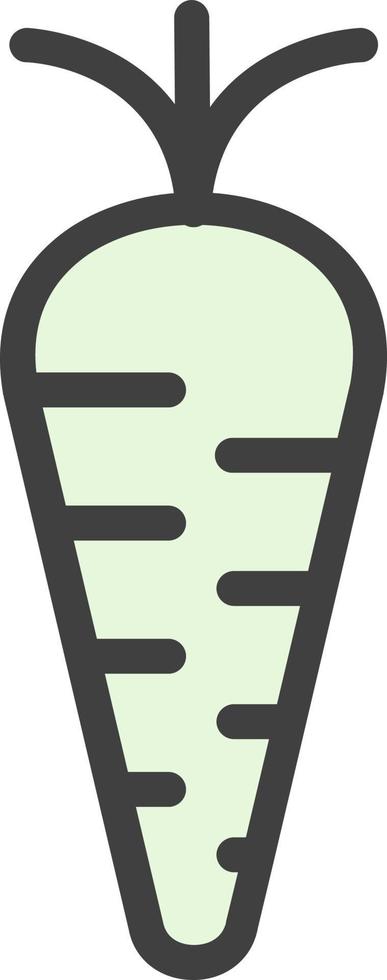 Carrot Vector Icon Design