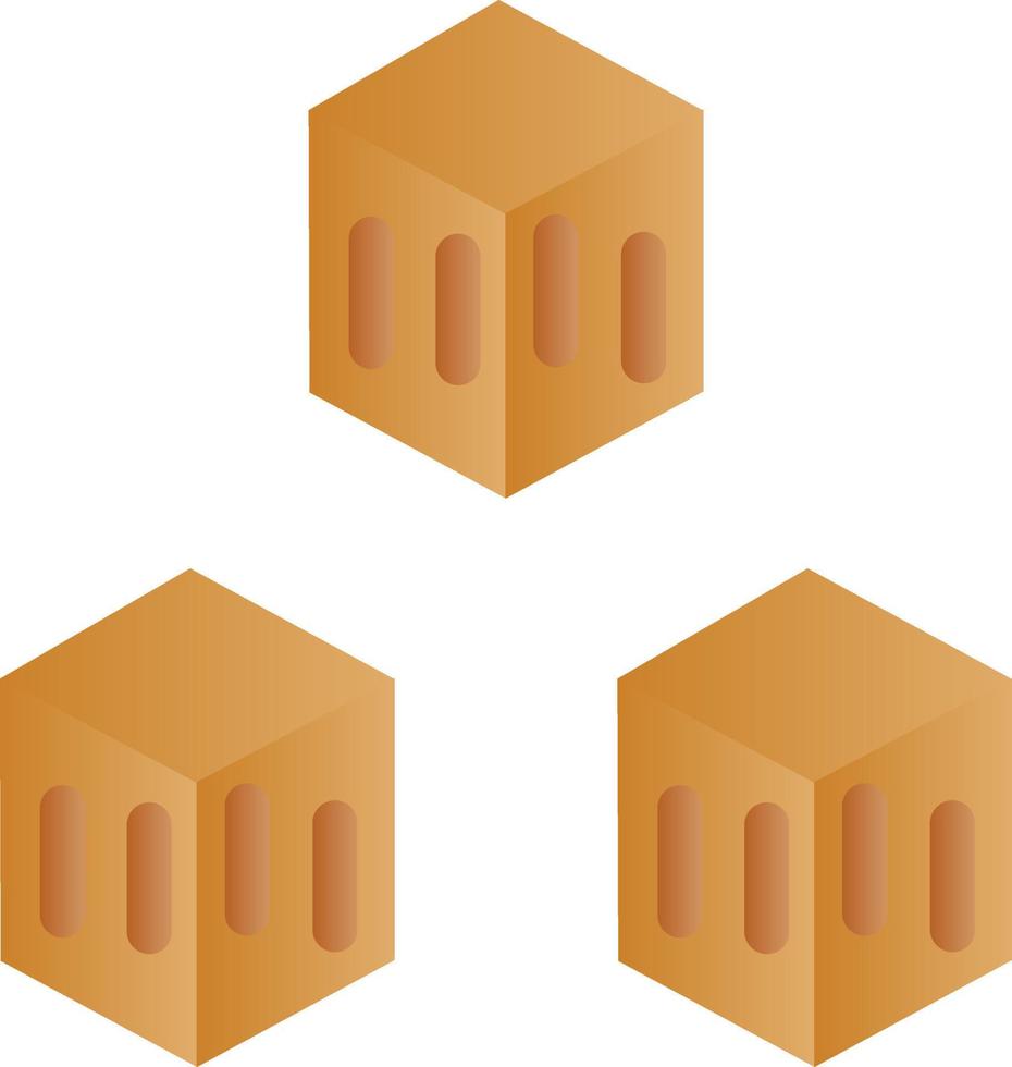 Boxes Vector Icon Design