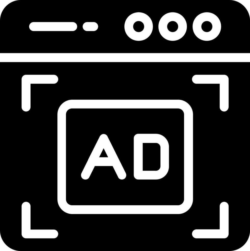 Ad Vector Icon Design