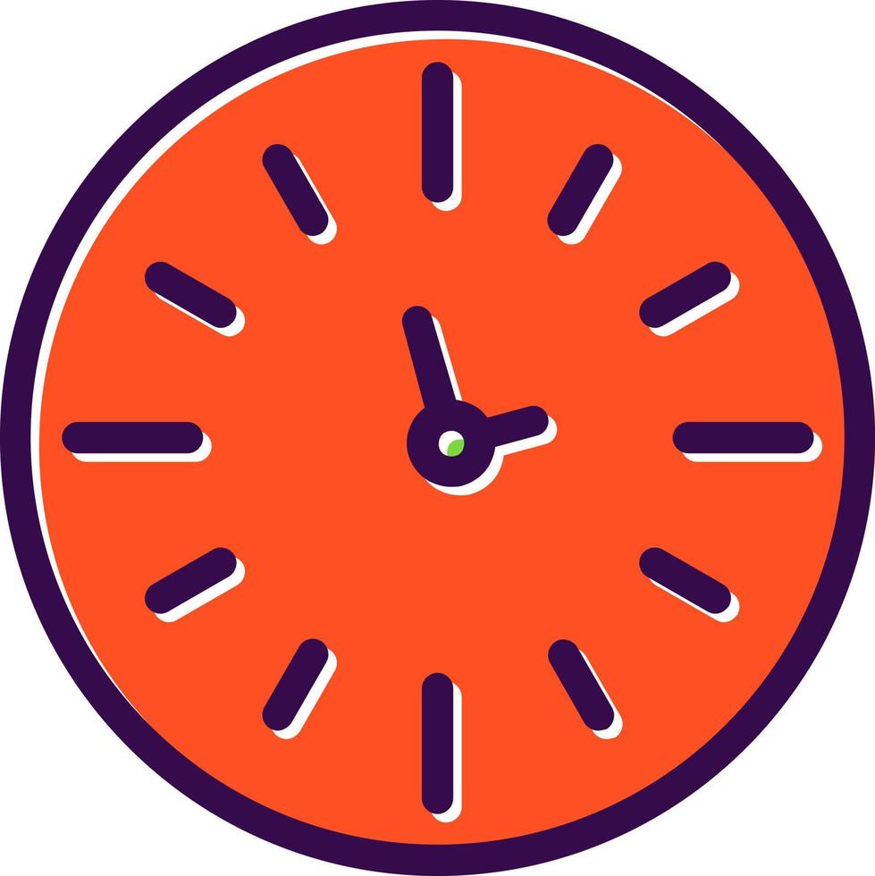 Clock Vector Icon Design