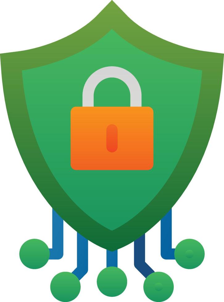 Cyber Security Vector Icon Design