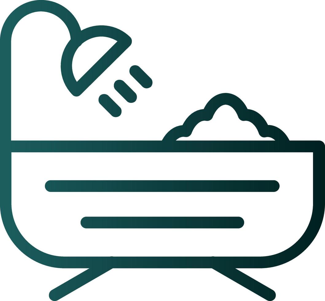 Bath Vector Icon Design