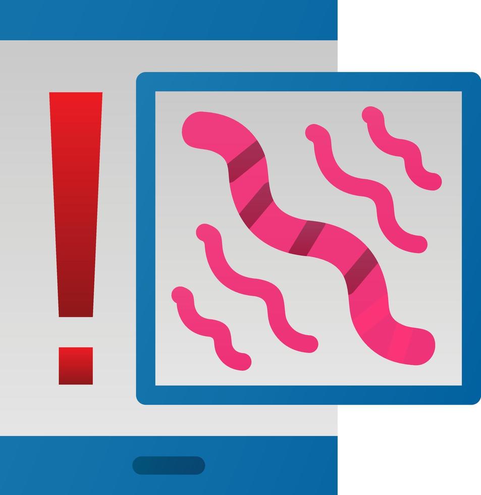 Worm Vector Icon Design