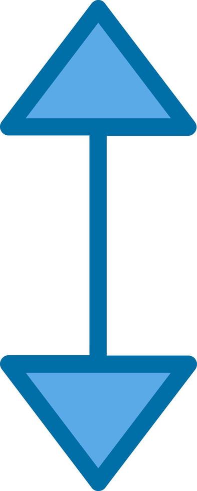 Arrows Alt V Vector Icon Design