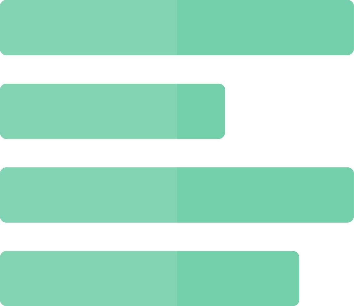 Align Right Vector Icon Design