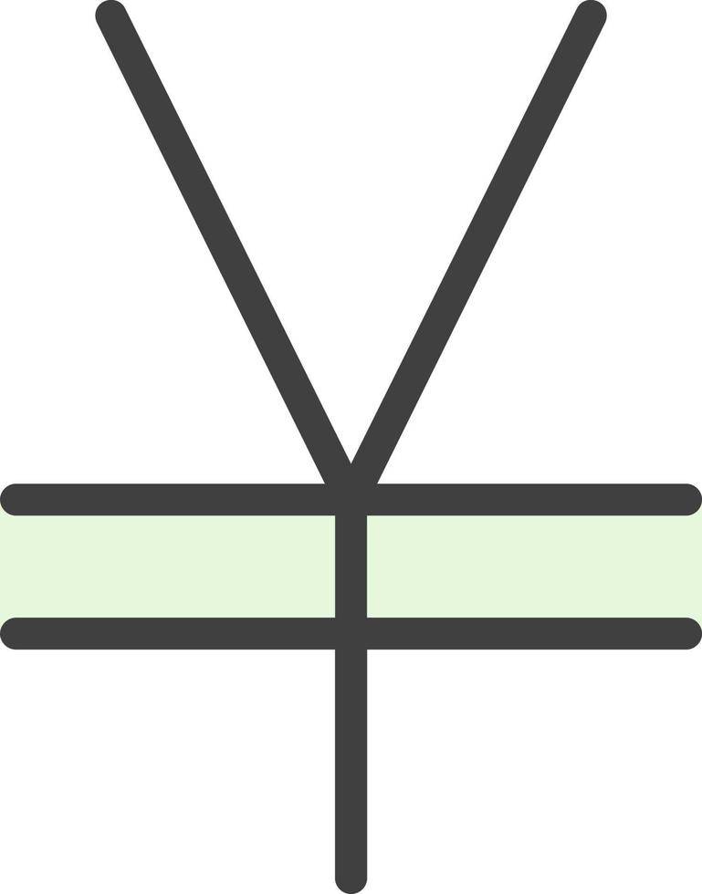 Yen Sign Vector Icon Design