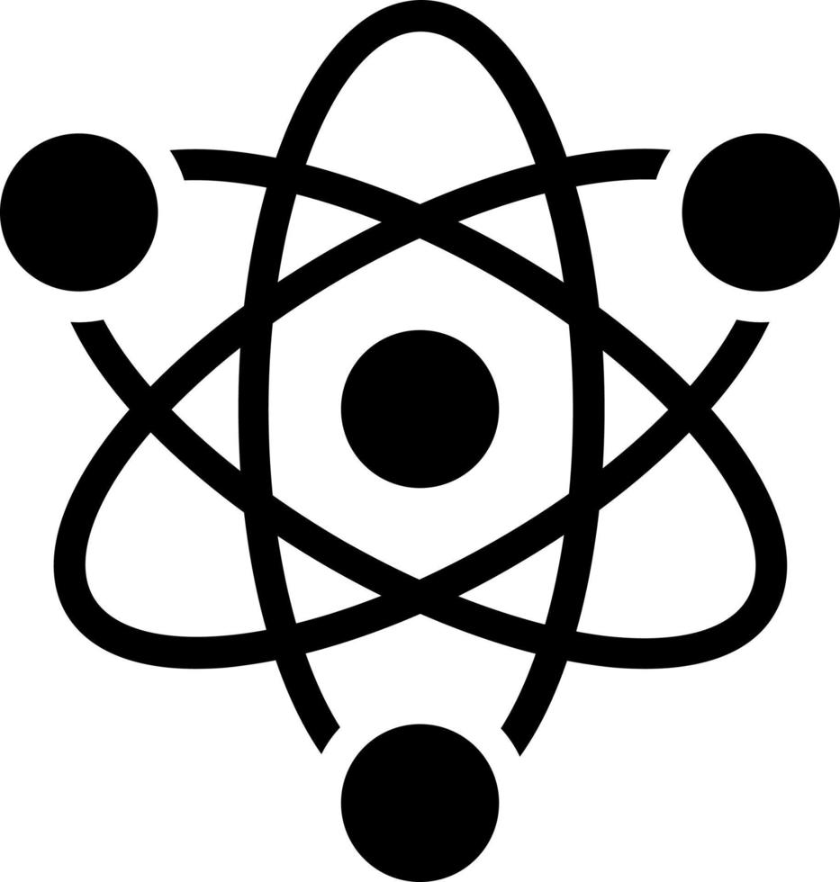 Atom Vector Icon Design