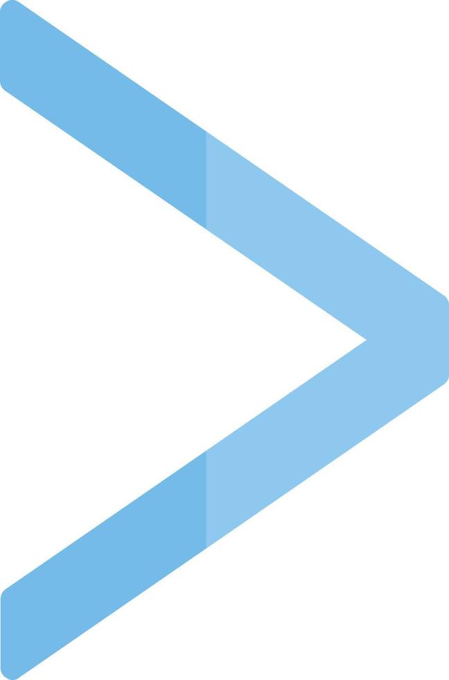 Angle Right Vector Icon Design