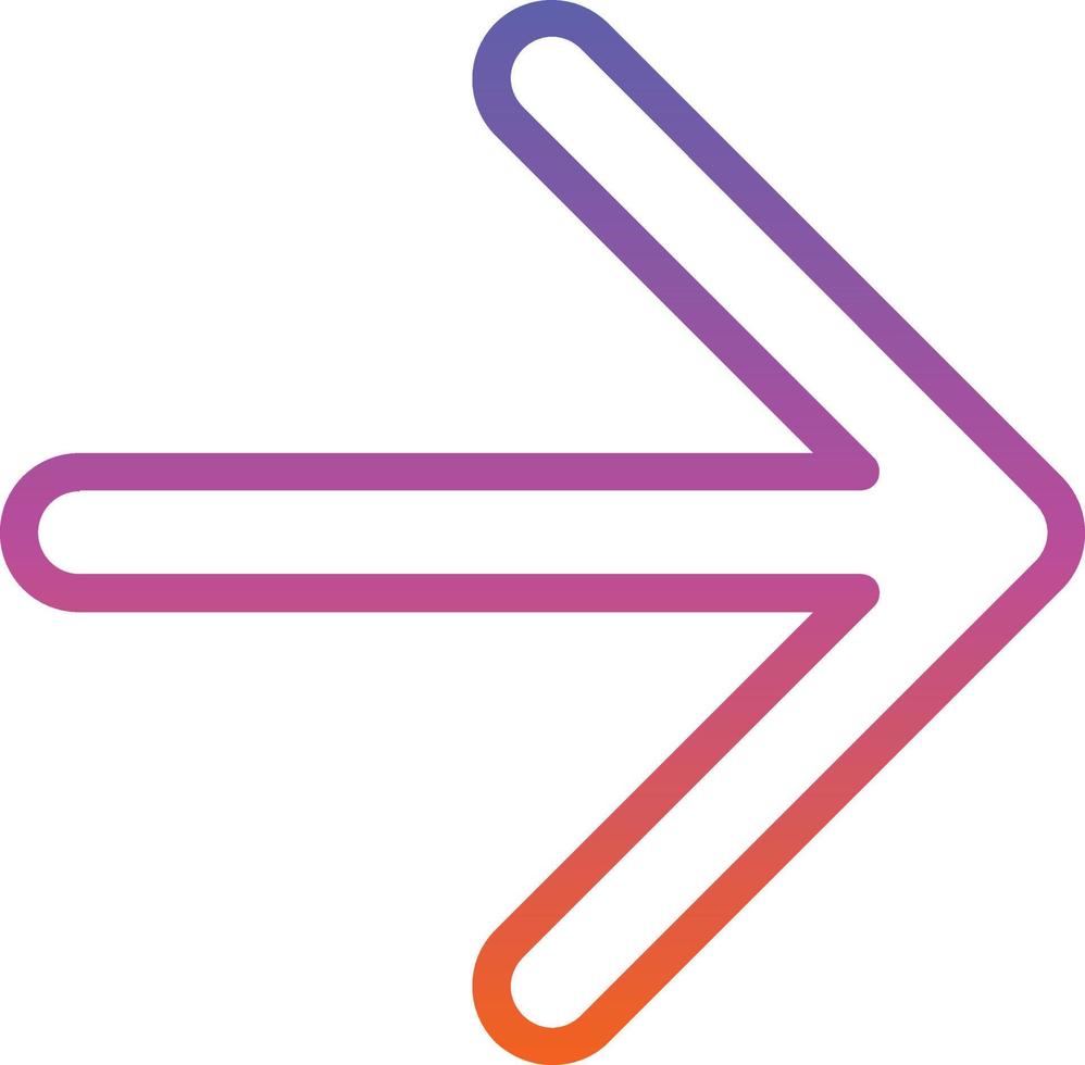 Arrow Right Vector Icon Design