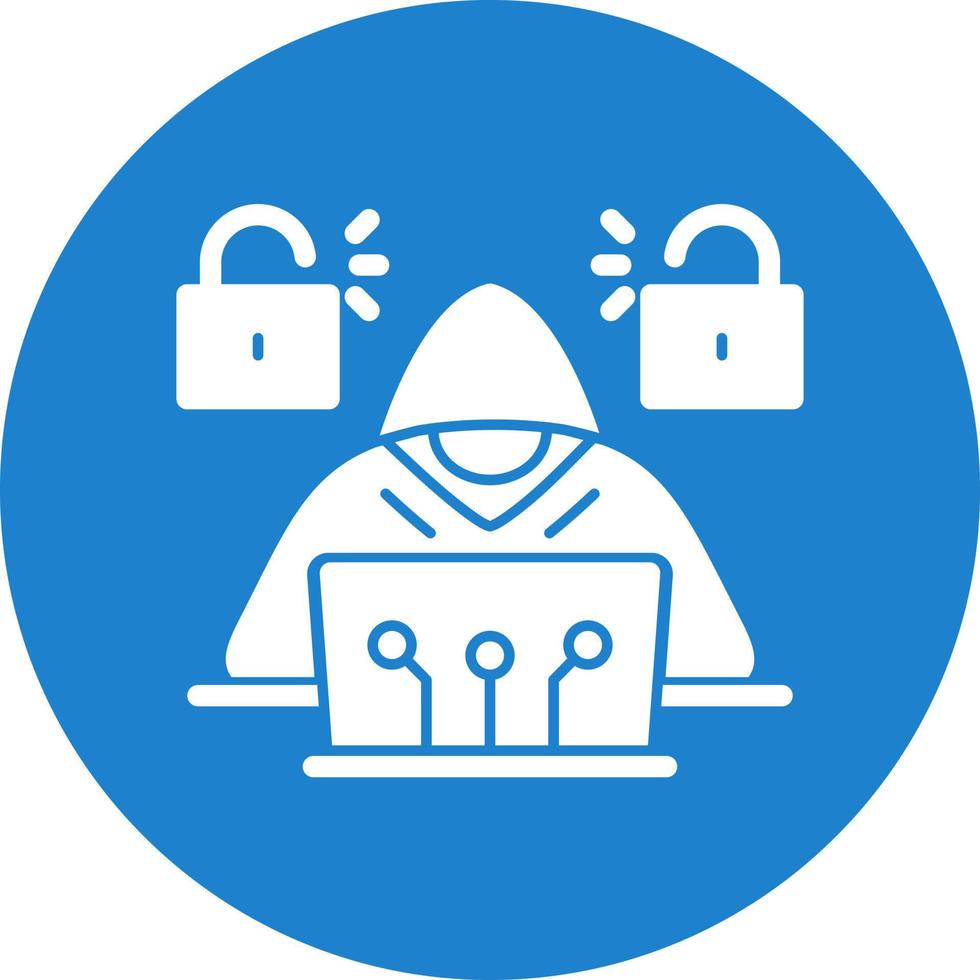 Cyber Attack Vector Icon Design