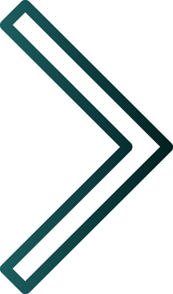 Chevron Right Vector Icon Design
