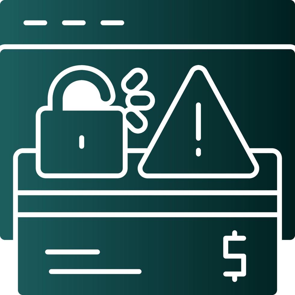 Online Robbery Vector Icon Design