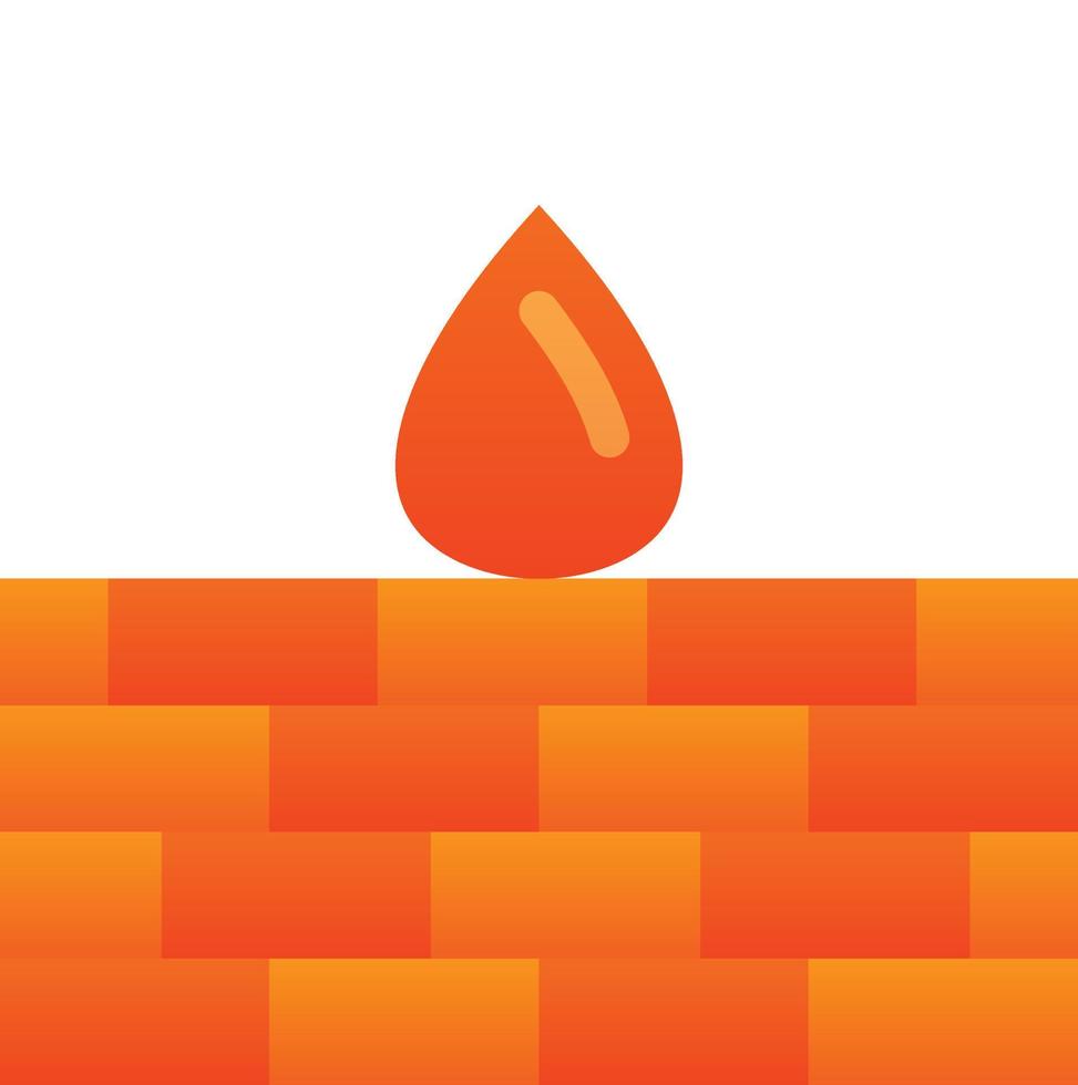 Firewall Vector Icon Design