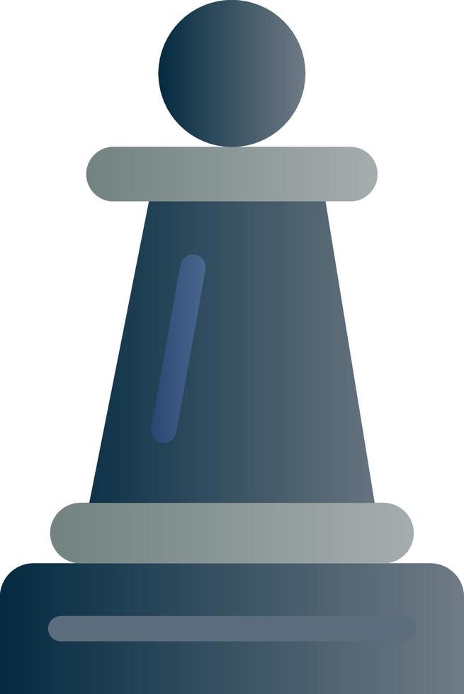 Chess Pawn Vector Icon Design