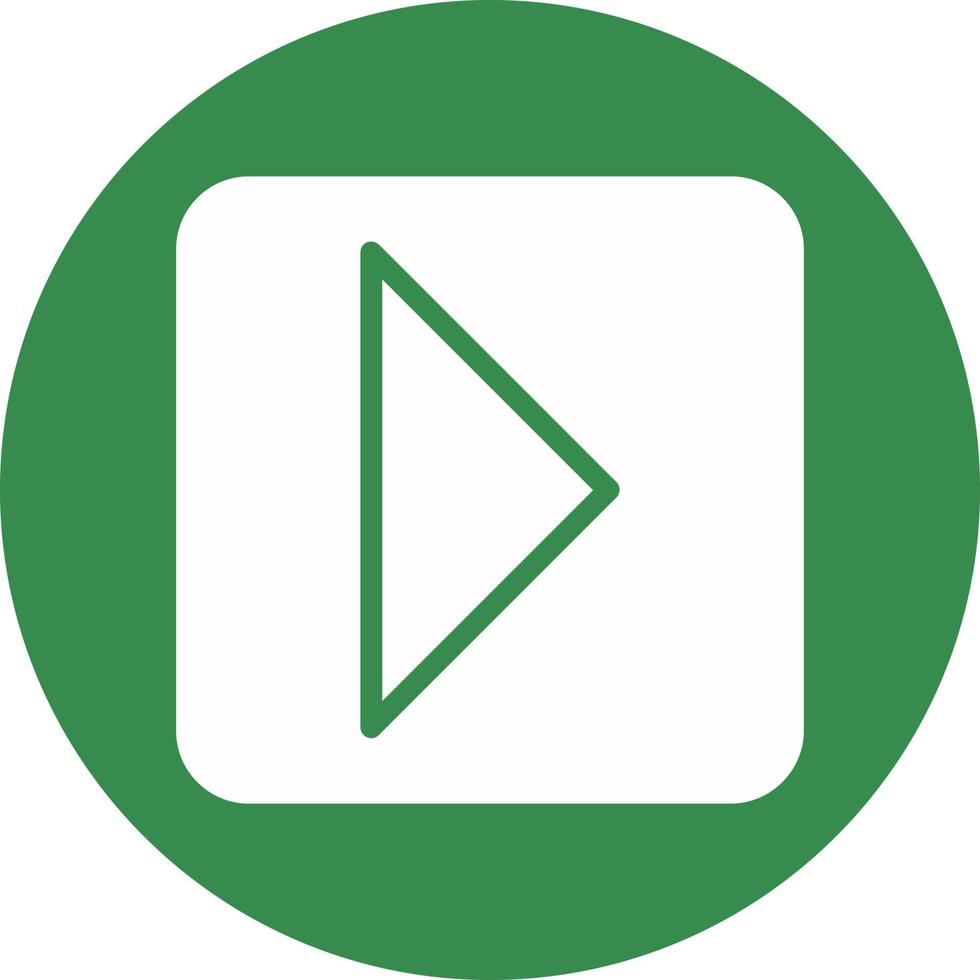 Caret Square Right Vector Icon Design