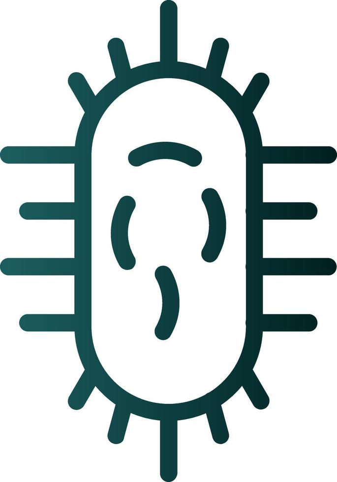 Bacteria Vector Icon Design