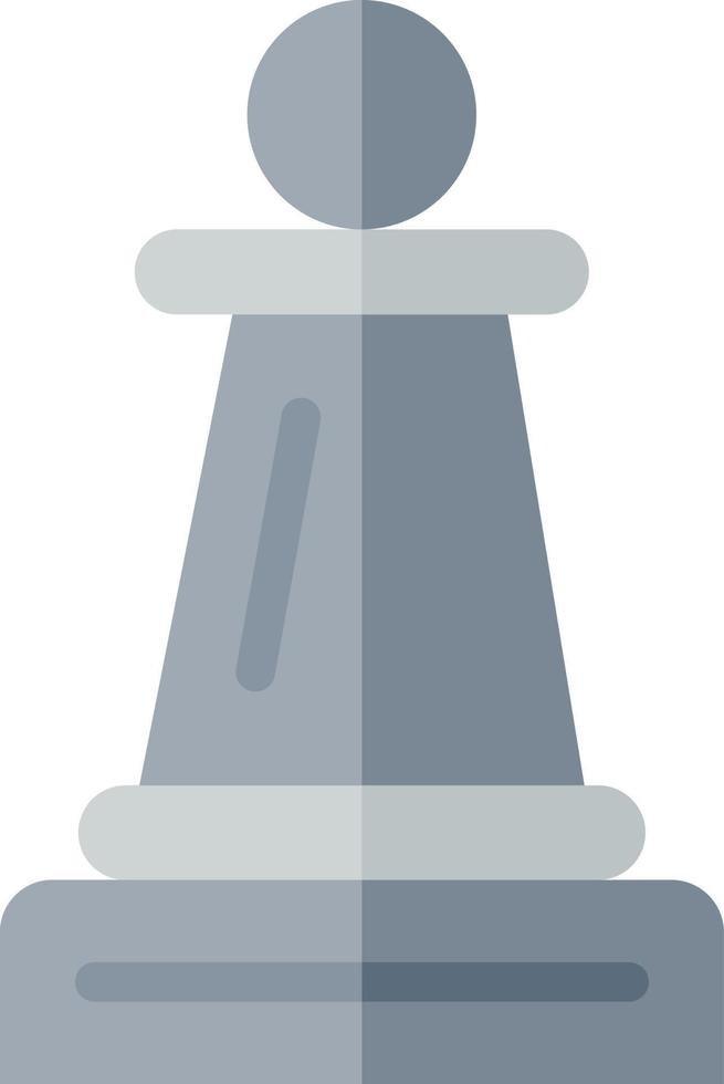 Chess Pawn Vector Icon Design