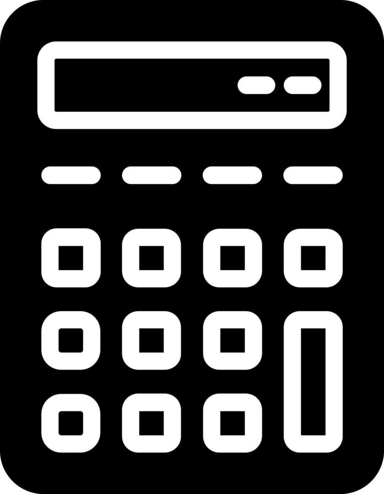 diseño de icono de vector de calculadora