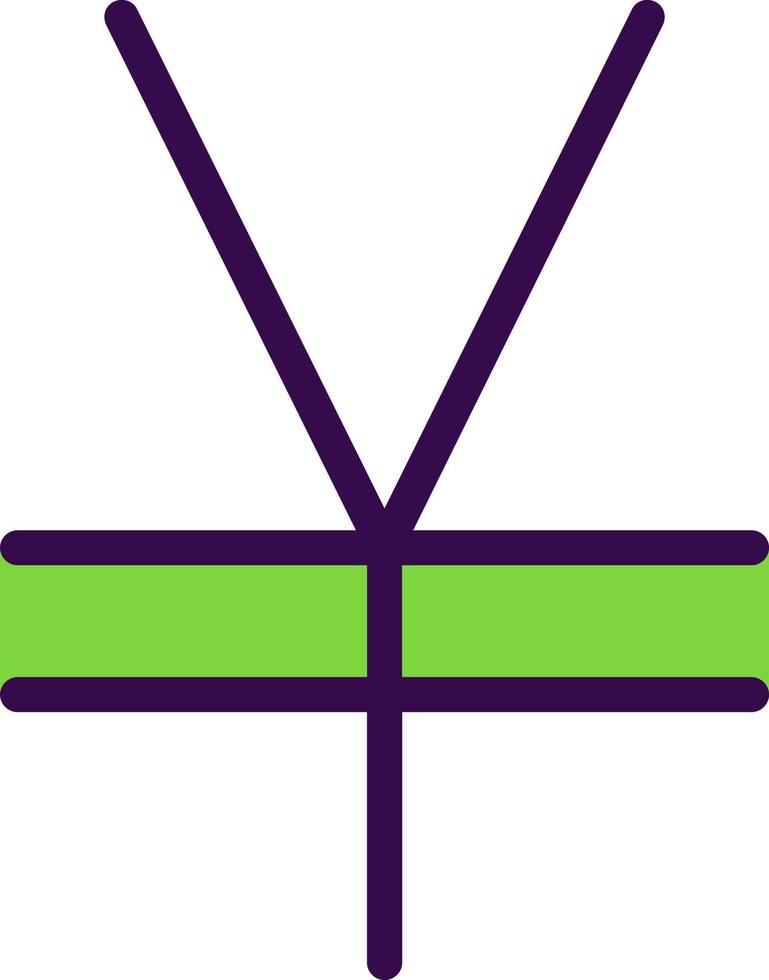 Yen Sign Vector Icon Design