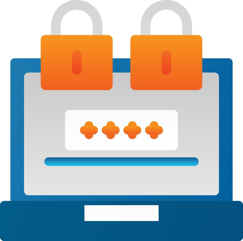 Authentication Vector Icon Design