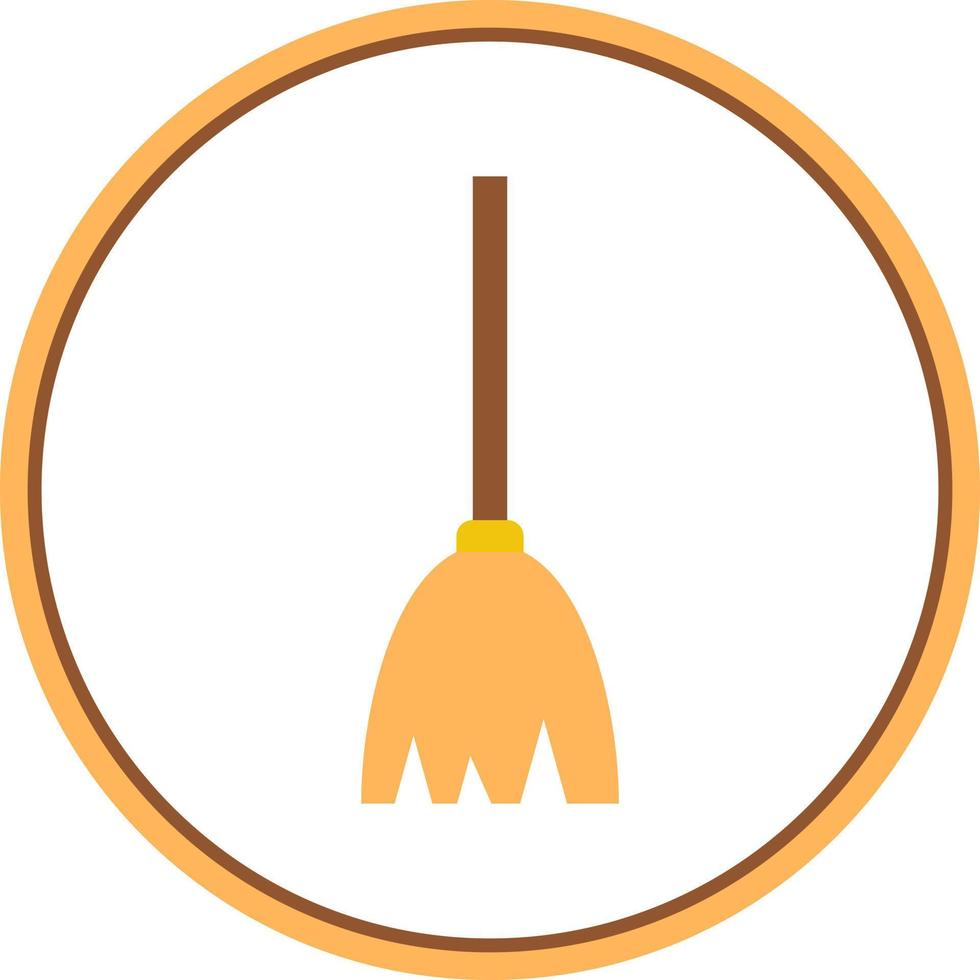 Broom Vector Icon Design