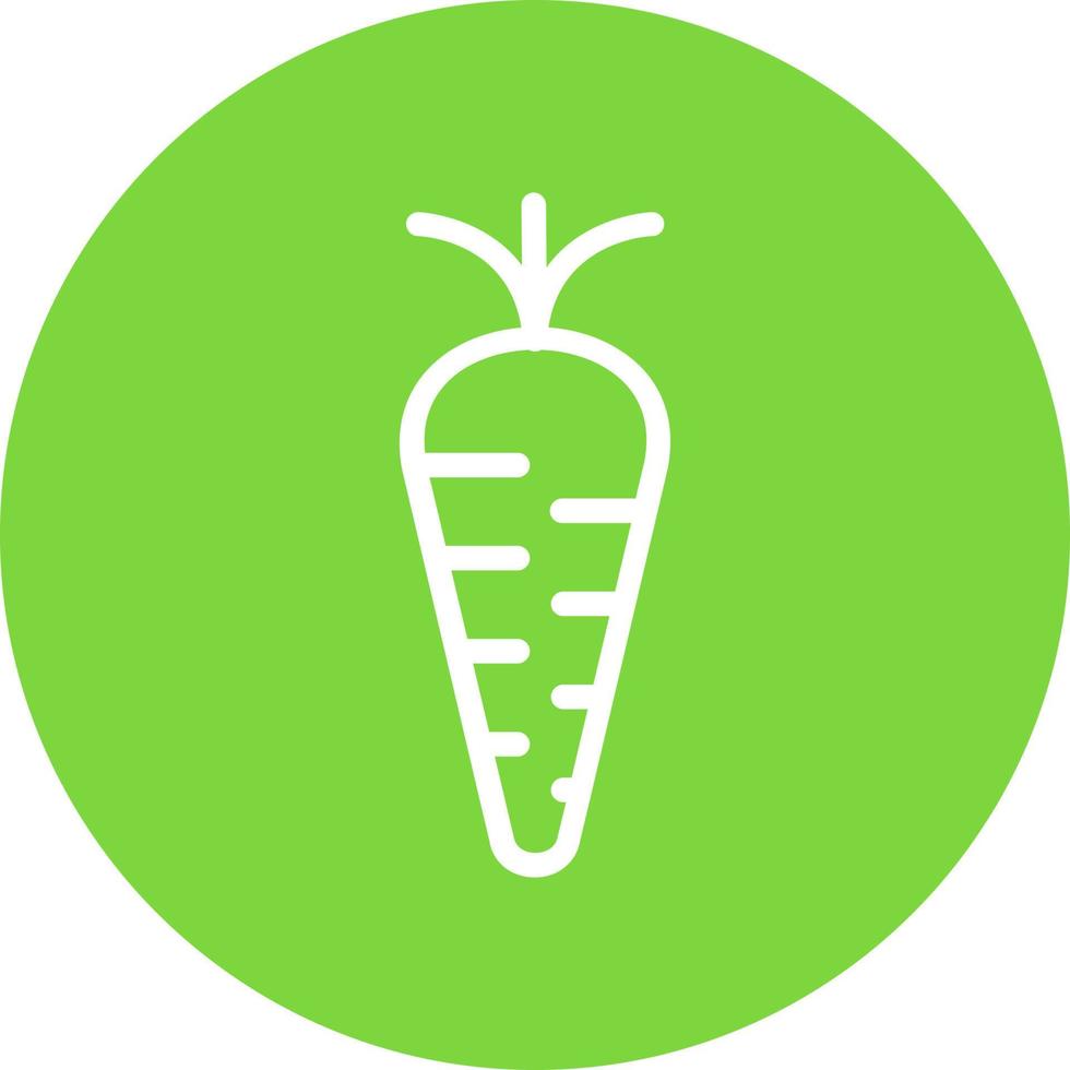 Carrot Vector Icon Design