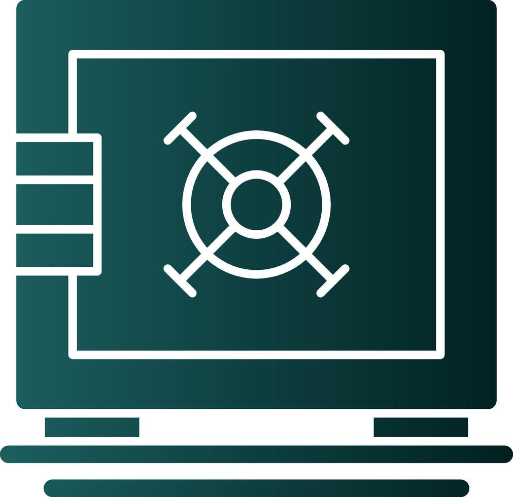 Safebox Vector Icon Design