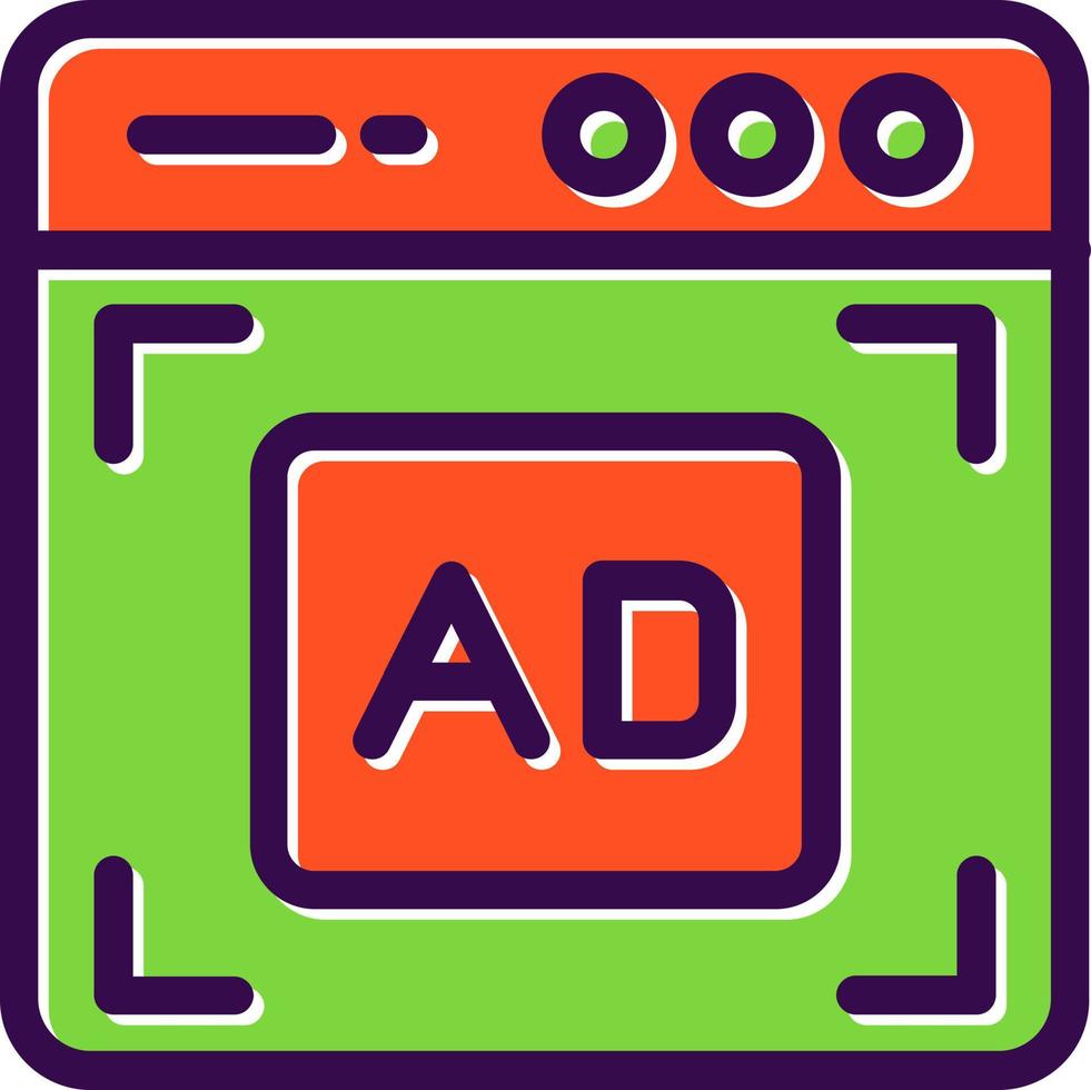 Ad Vector Icon Design