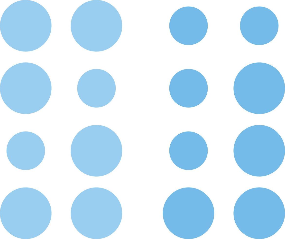 Braille Vector Icon Design