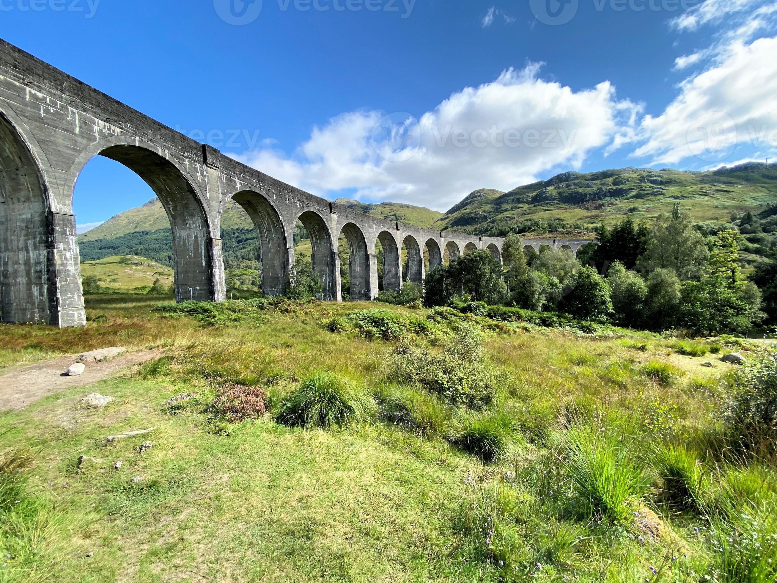 A view of Glenfinnan Viaduct 15011175 Stock Photo at Vecteezy