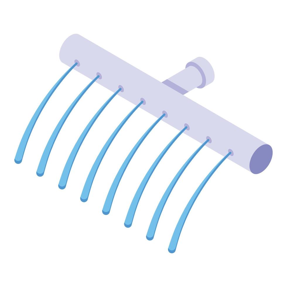 Spray shower head icon isometric vector. Water bath vector
