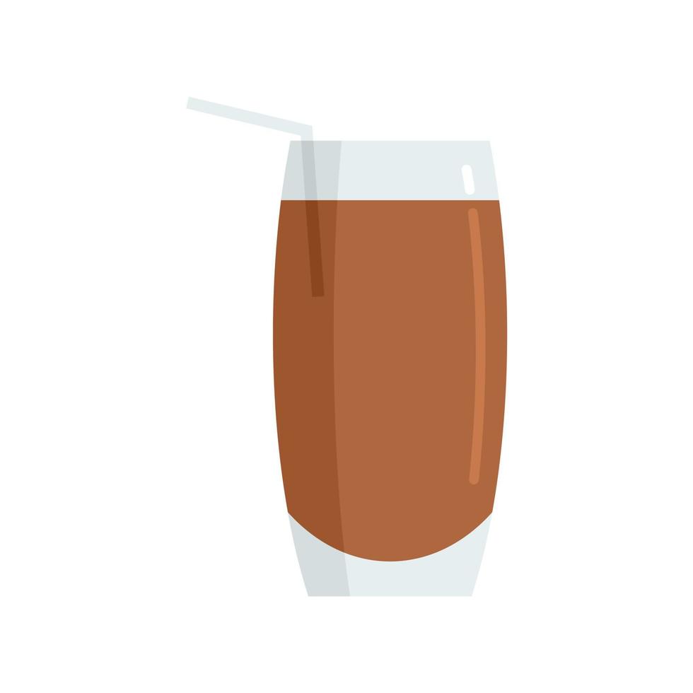 Drink soda icon flat isolated vector