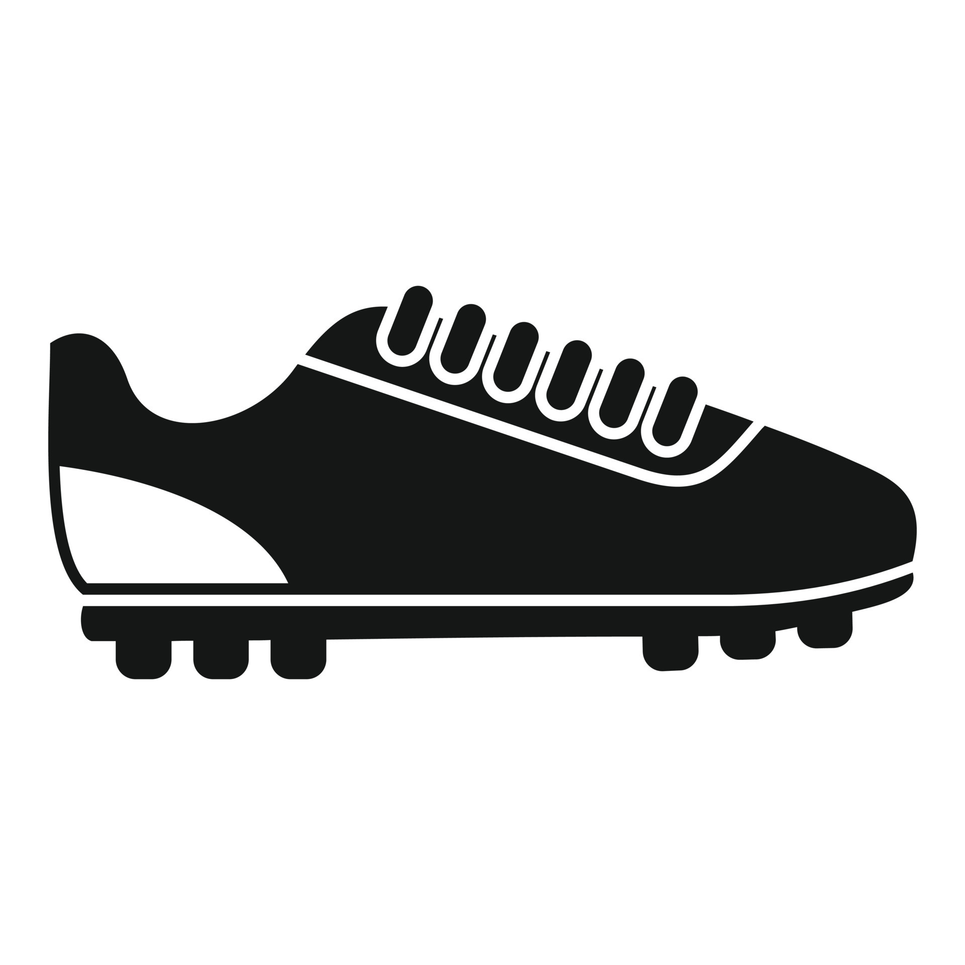 Soccer boot icon simple vector. Football shoe 15011935 Vector Art at