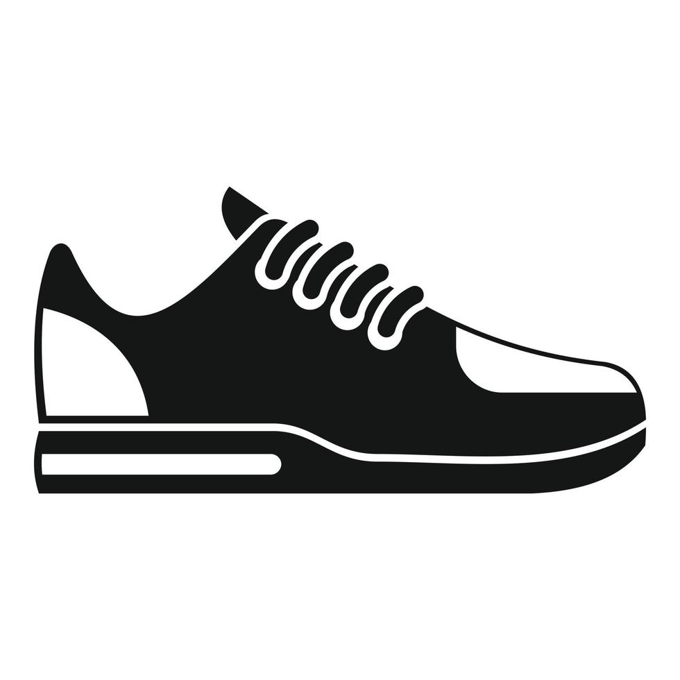 Sport shoe icon simple vector. Sport lifestyle vector