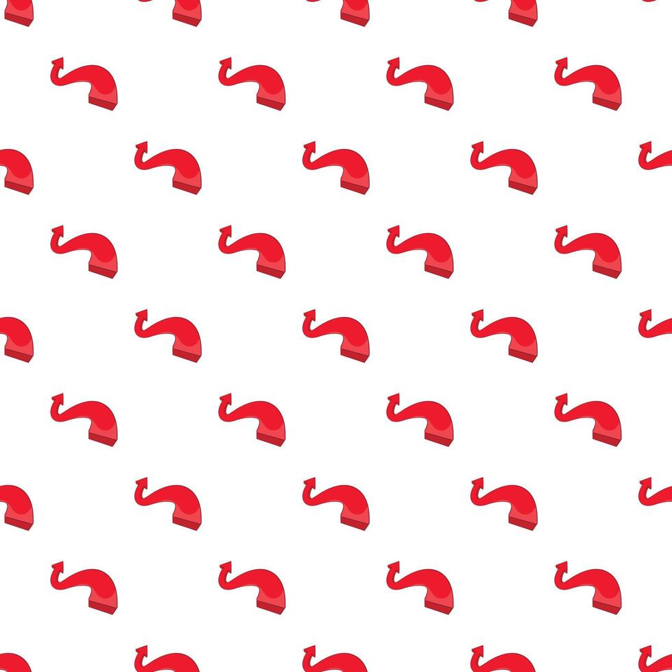 Arrow pattern, cartoon style vector