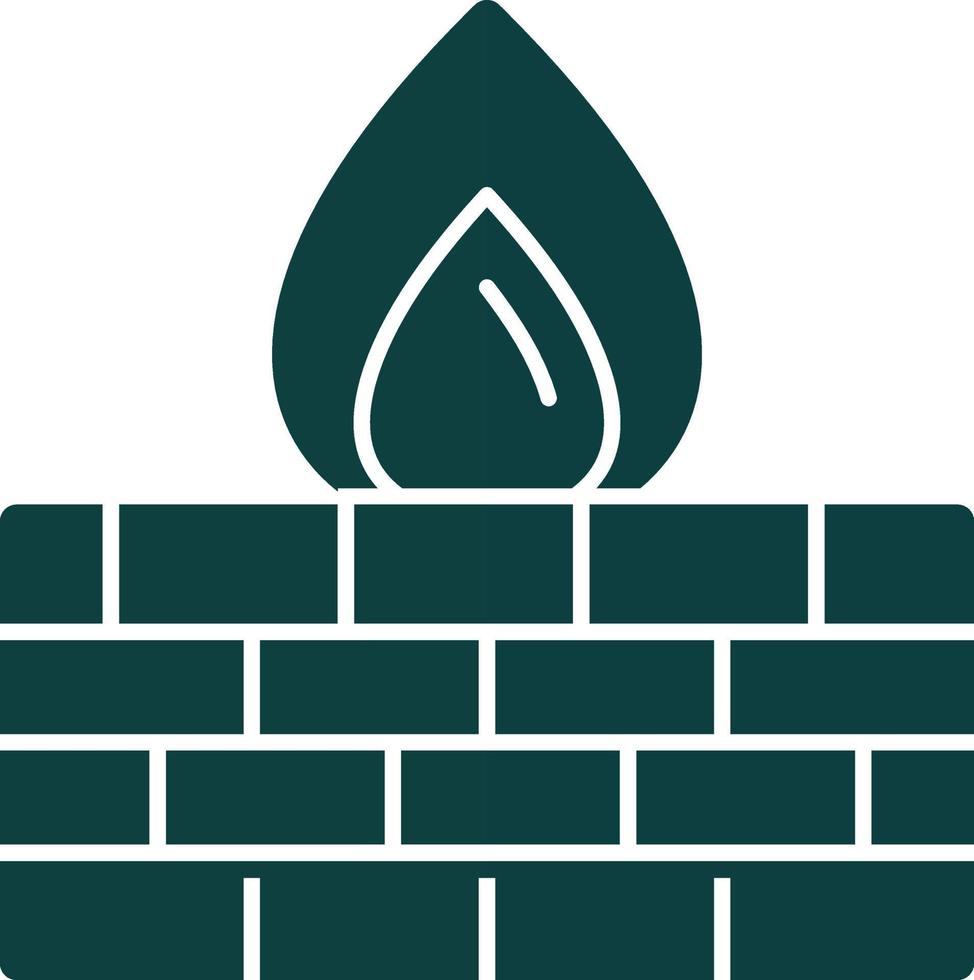 Firewall Vector Icon Design