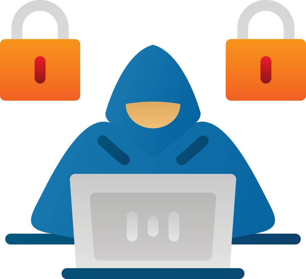 Hacker Vector Icon Design