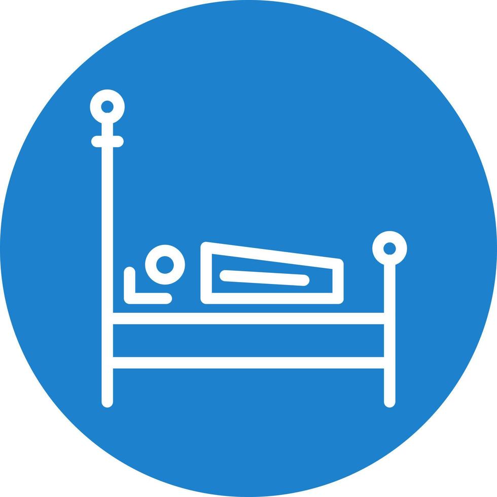Bed Vector Icon Design