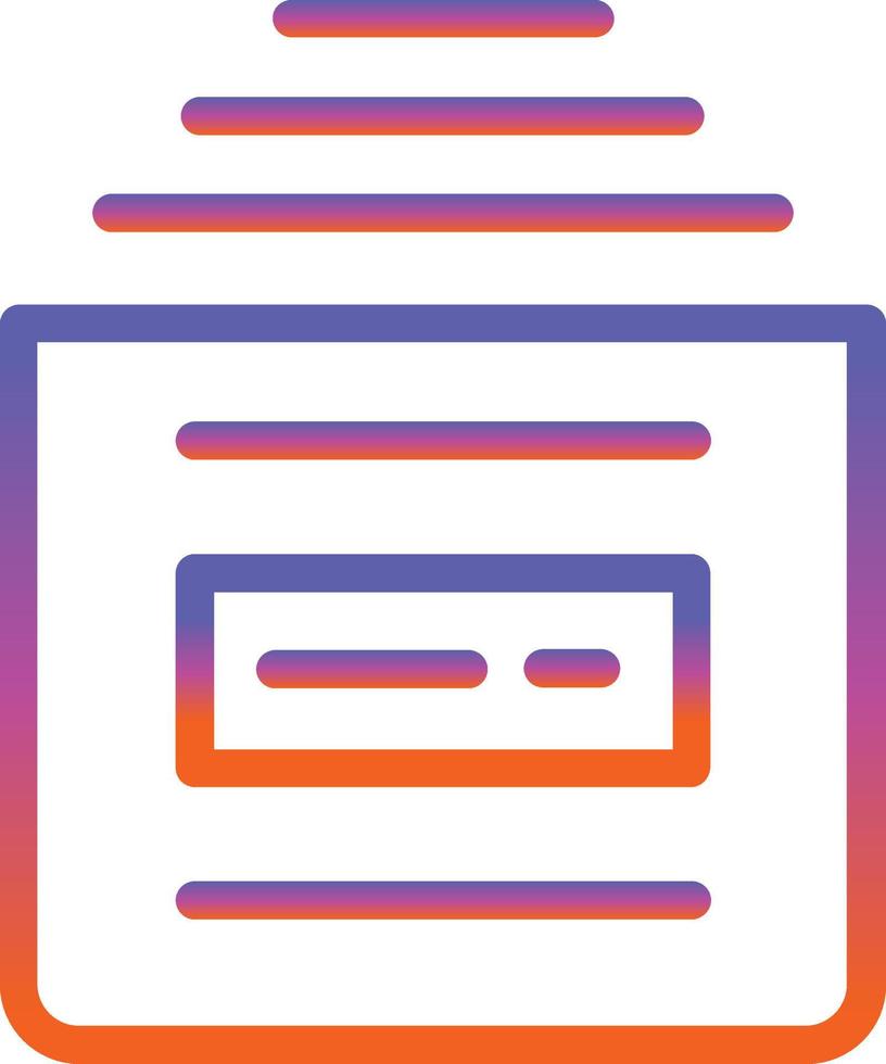 Archive Vector Icon Design