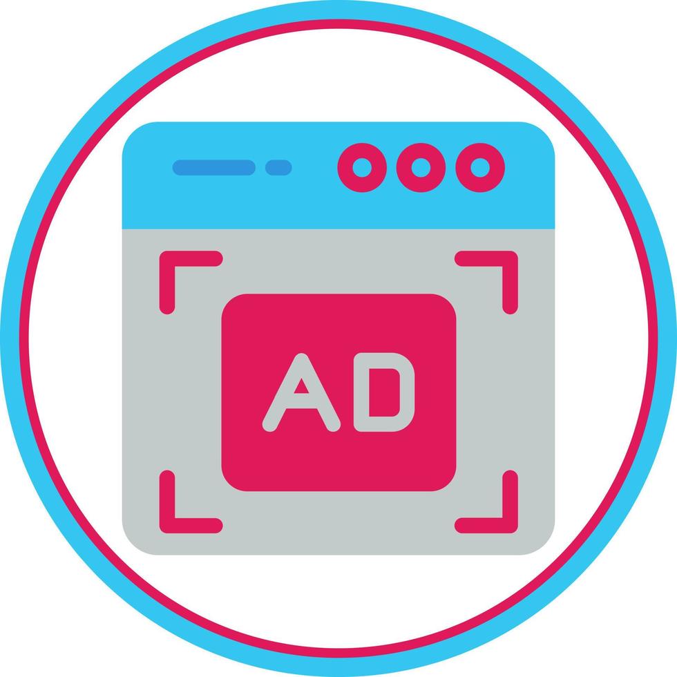 Ad Vector Icon Design