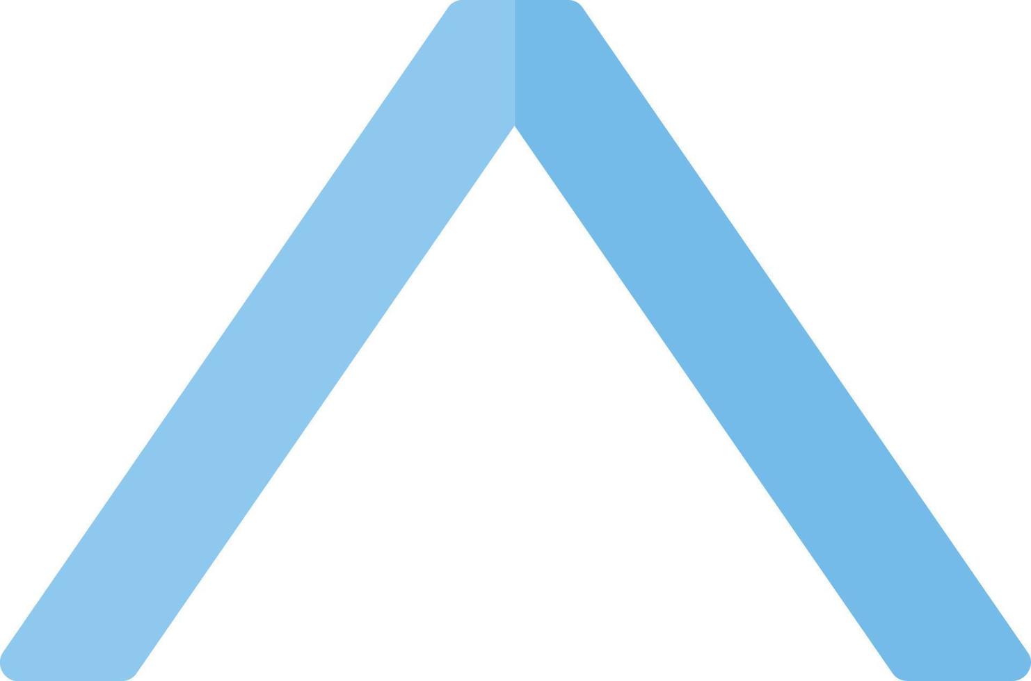 Angle Up Vector Icon Design 15012511 Vector Art at Vecteezy