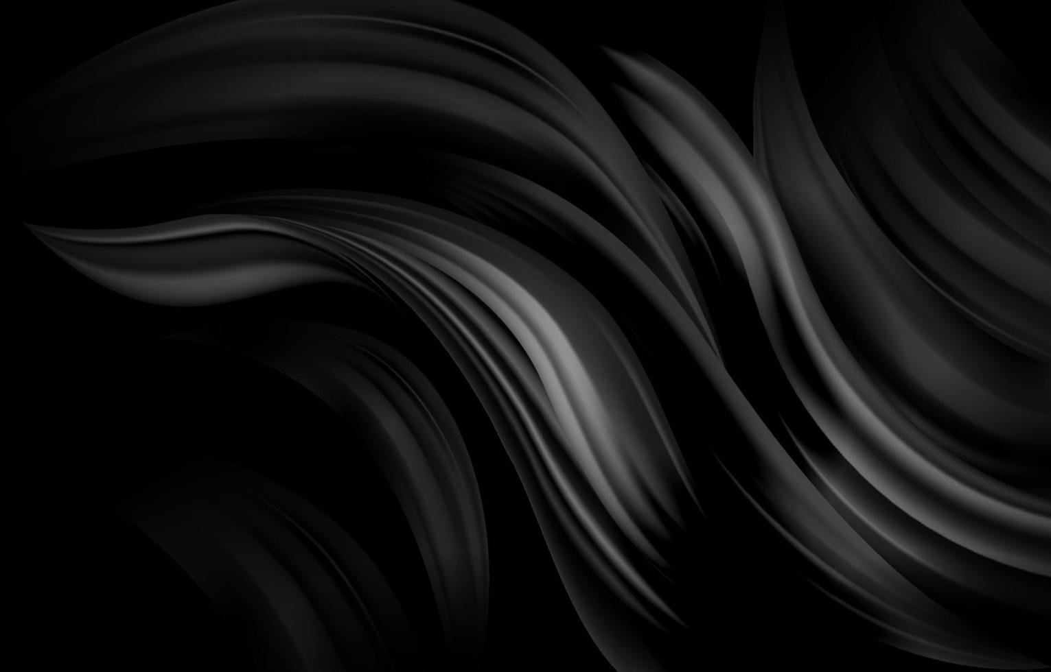 Abstract Black Background vector