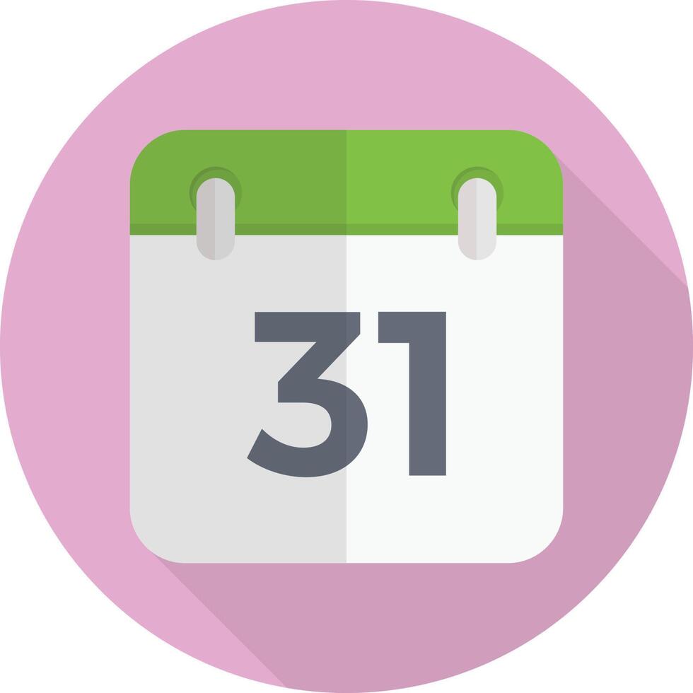 ilustración de vector de calendario en un fondo. símbolos de calidad premium. iconos vectoriales para concepto y diseño gráfico.