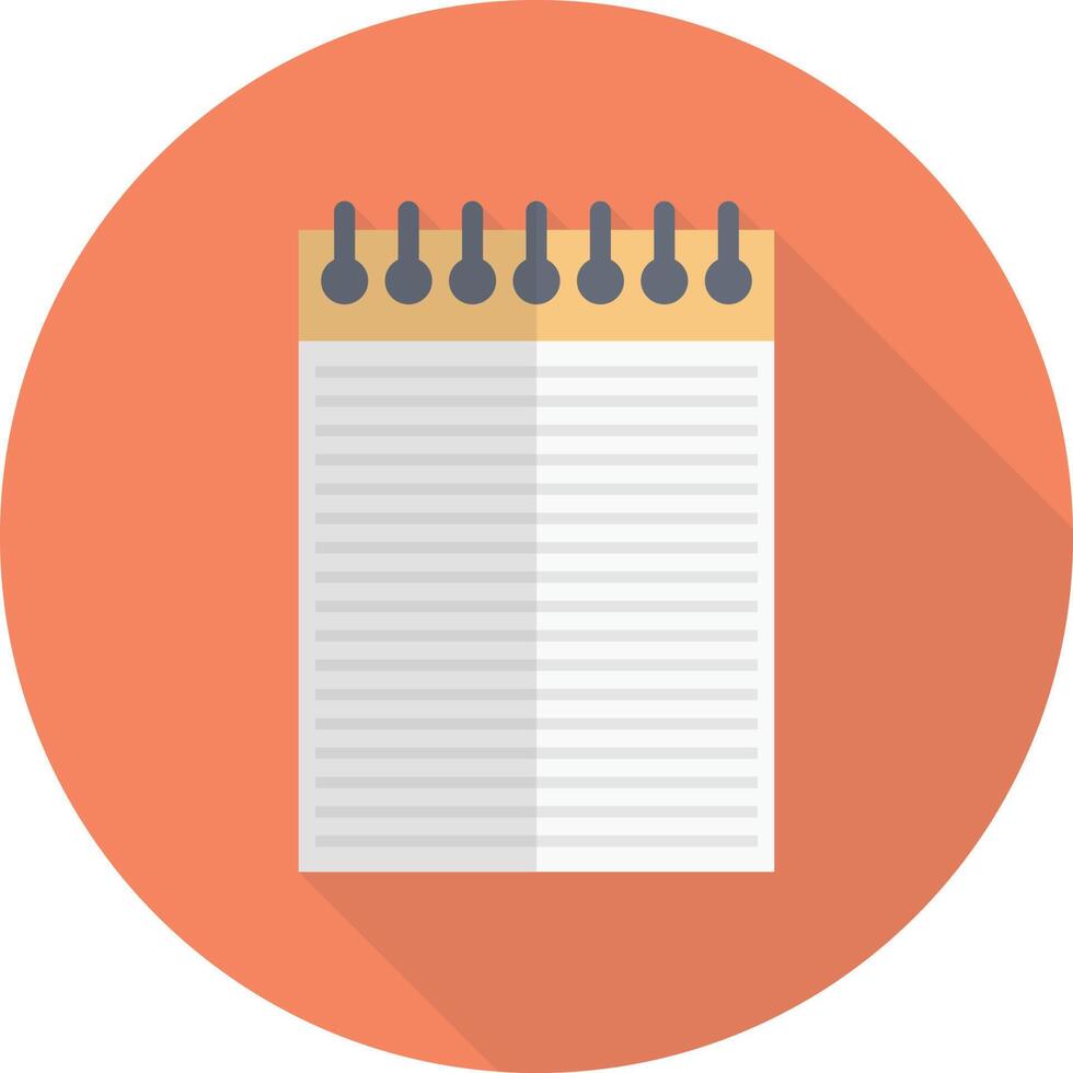 notepad vector illustration on a background.Premium quality symbols