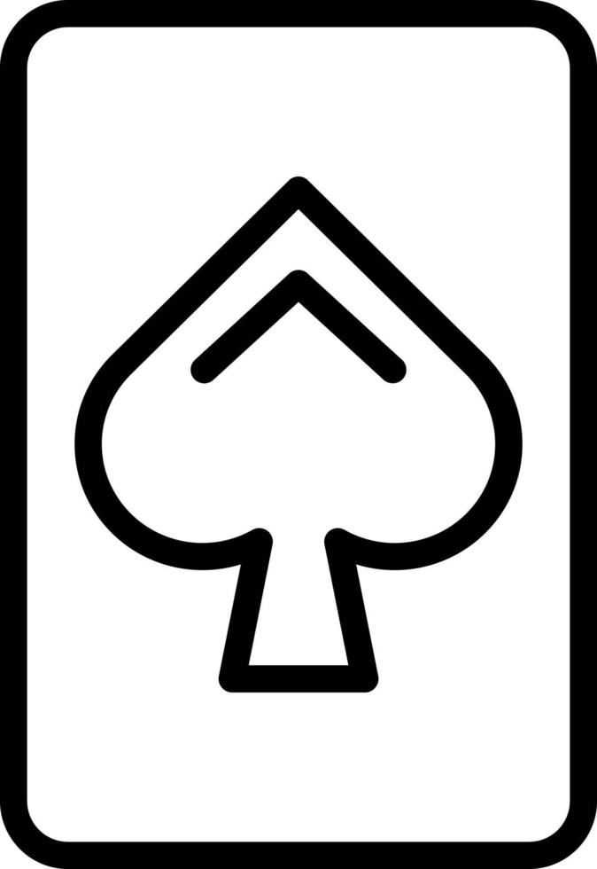 line icon for holdem vector